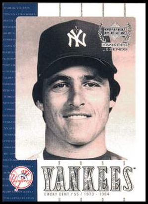 25 Bucky Dent